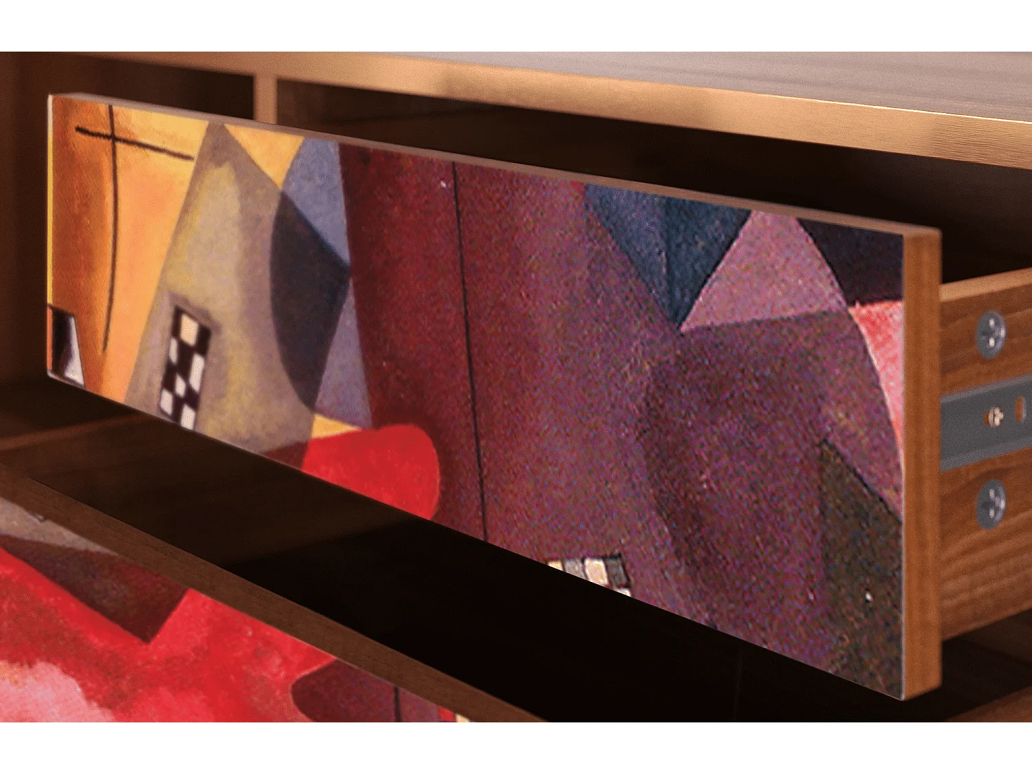 Meuble TV - 170х59х48 cm - T4 - Modern Art, Noyer