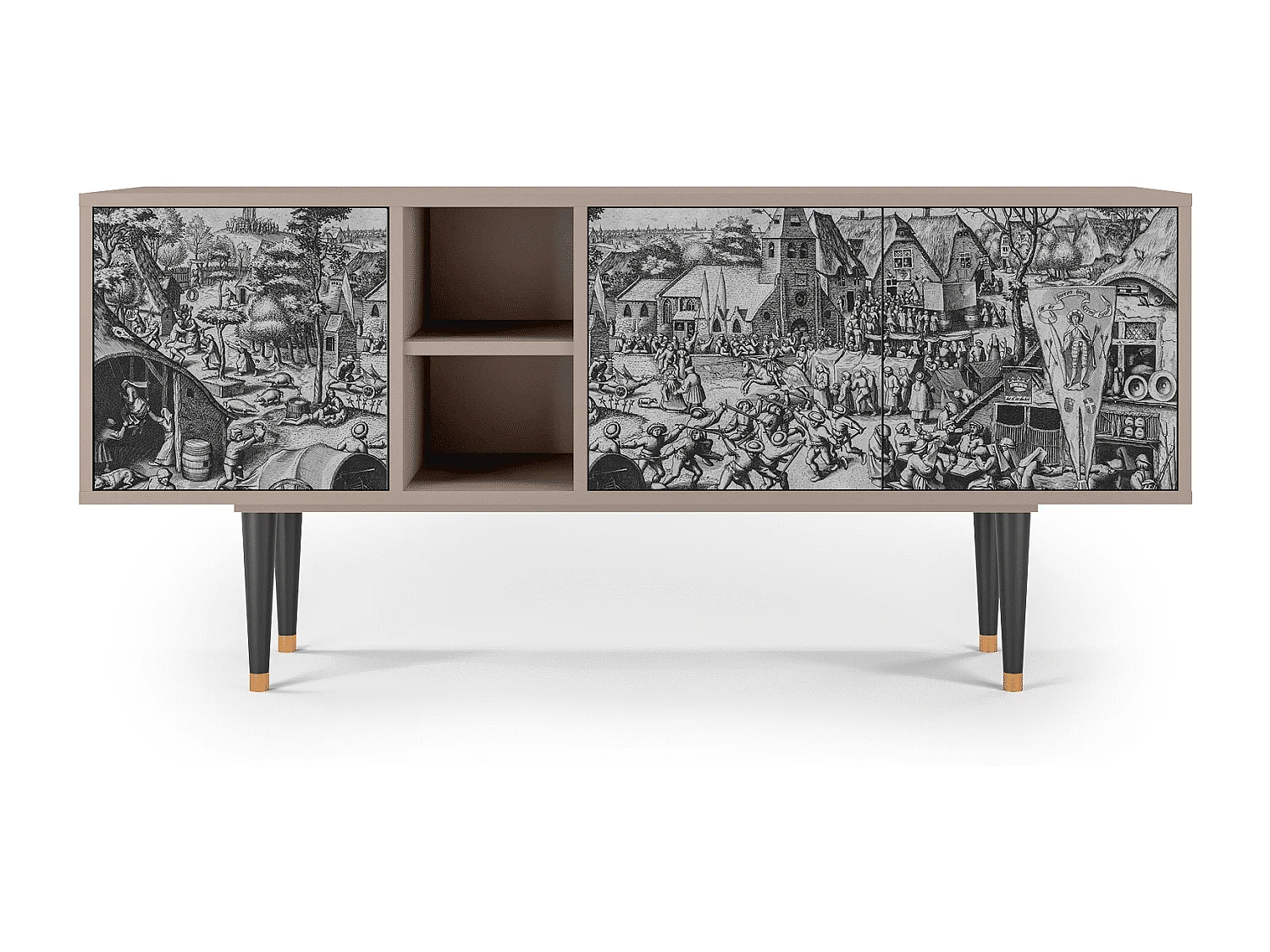 TV-Möbel - 150х69х41 cm - T5 - The Festival of Saint, Latte