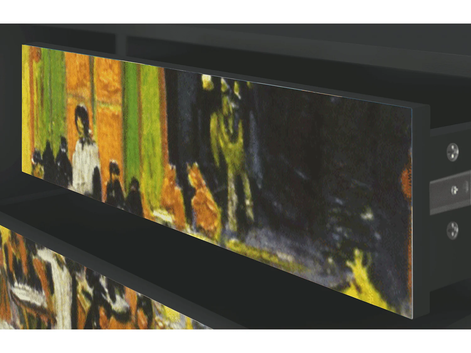 TV-meubel - 170х59х48 cm - T4 - Café Terrace at Night, Antraciet