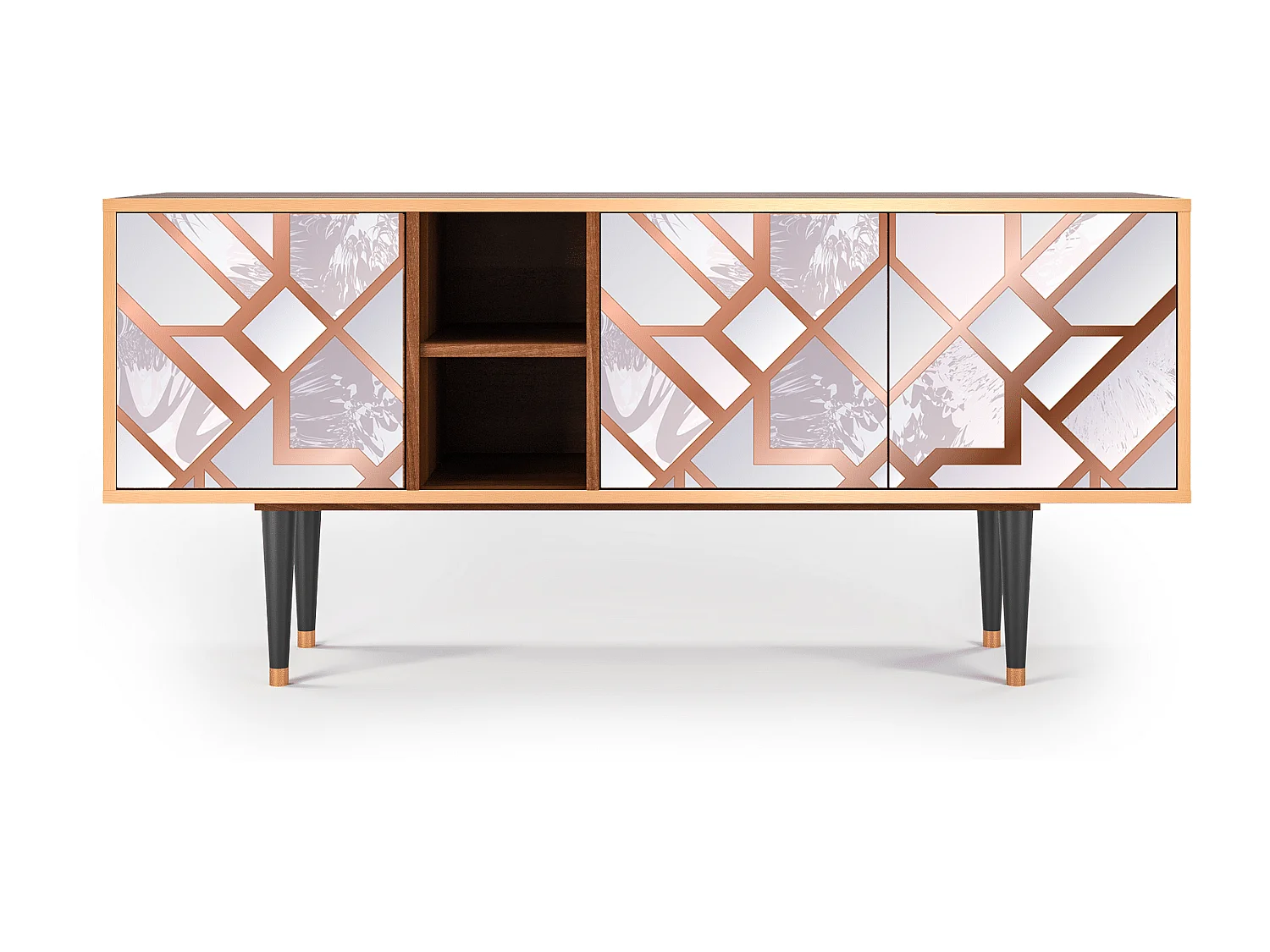 Meuble TV - 150х69х41 cm - T5 - Pastel Fairytale, Noyer