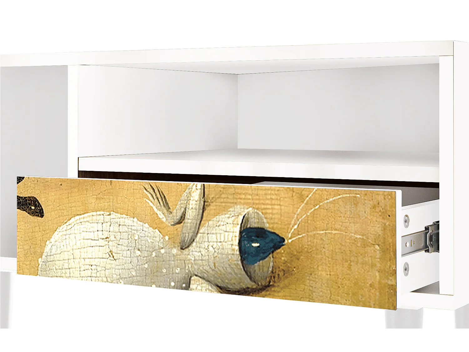 Mueble de TV - 115х59х48 cm - T3 - The Garden by Bosch, Blanco