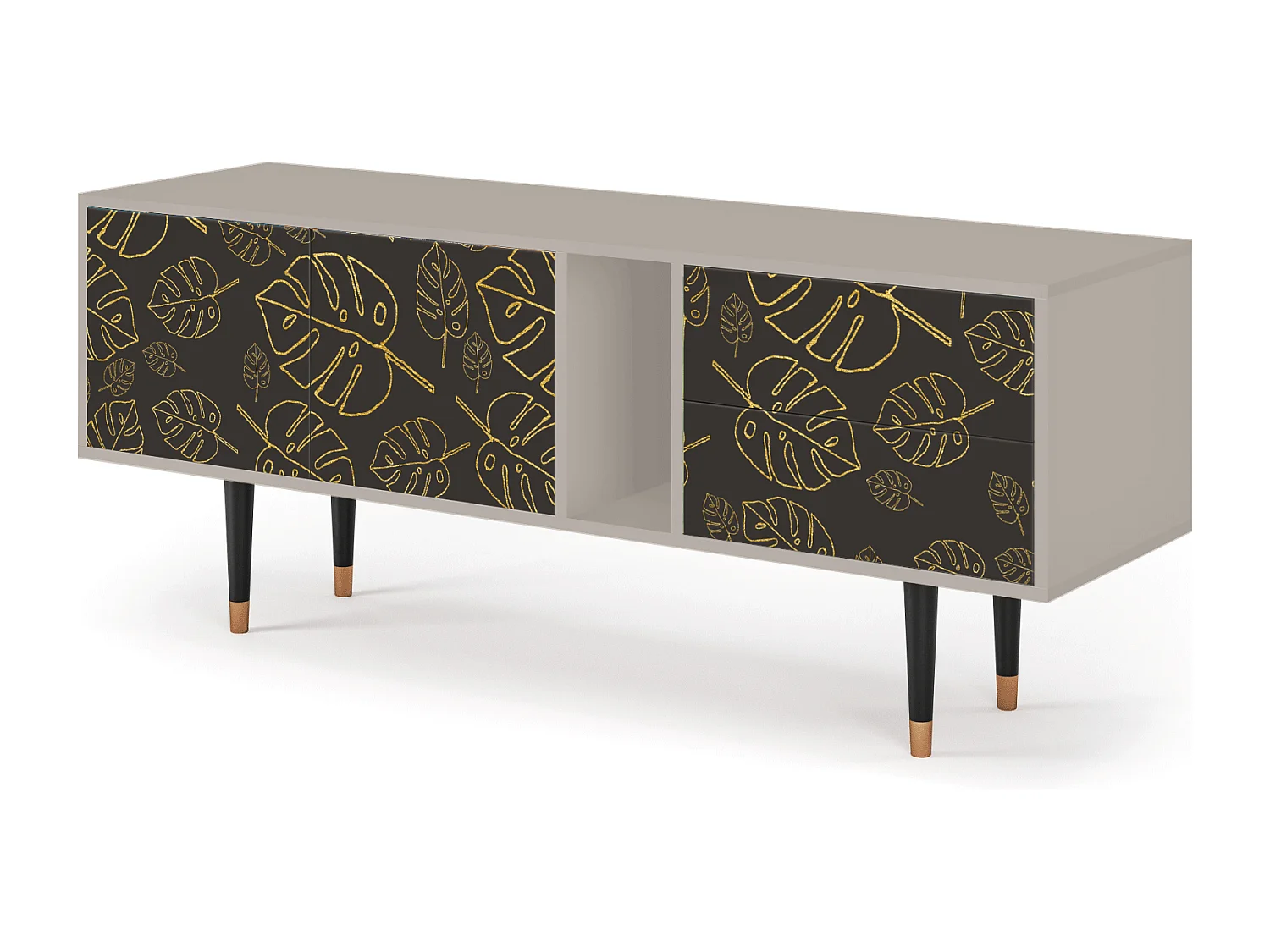 Mobile TV - 170х69х48 cm - T1 - Fall Of The Leaves, Sabbia