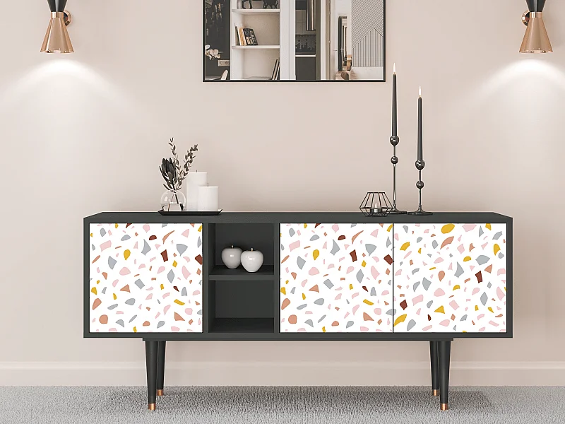 TV-meubel - 150х69х41 cm - T5 - Marmelade Cheese, Antraciet