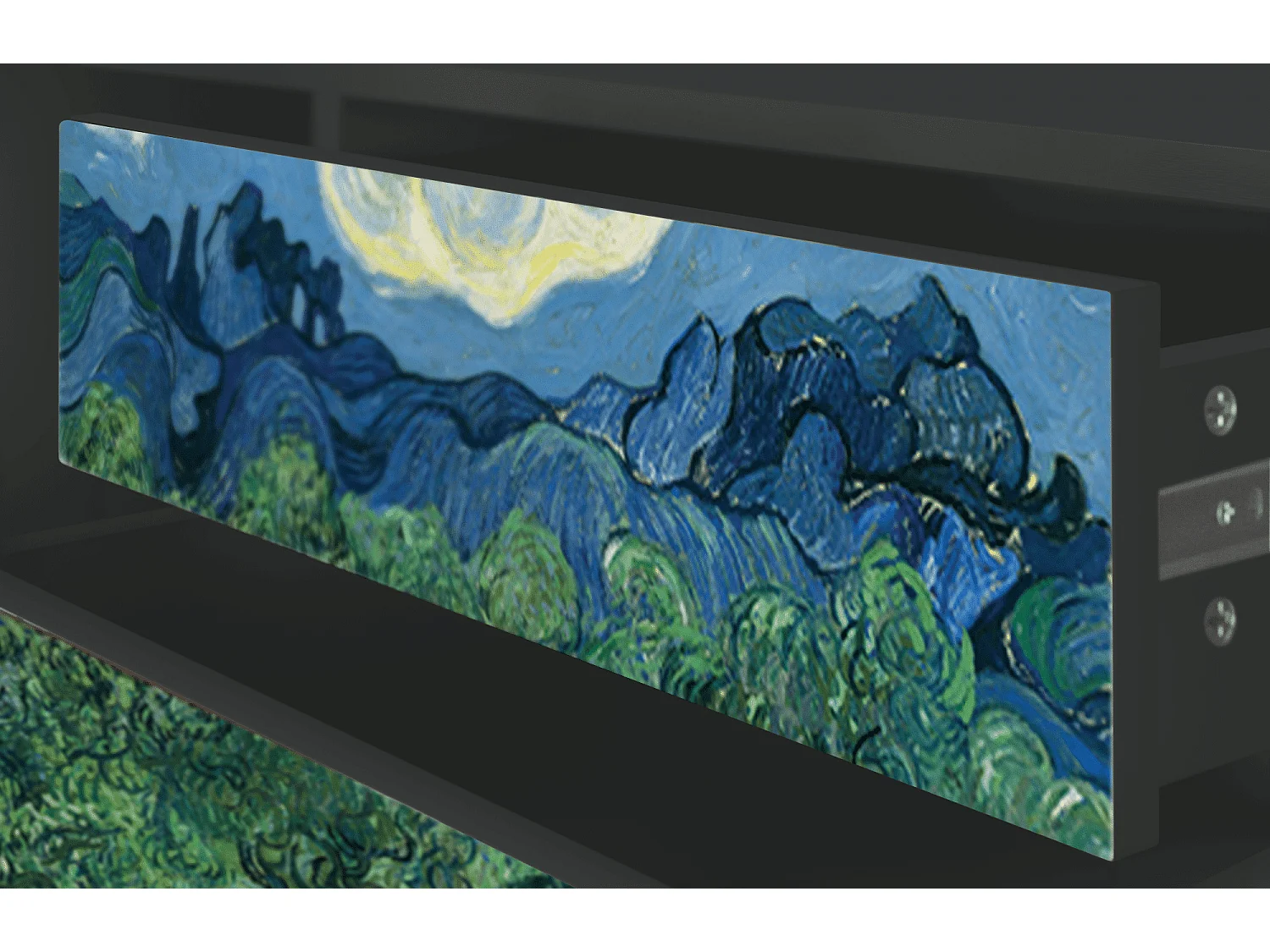 Meuble TV - 170х59х48 cm - T4 - The Oil Trees, Anthracite