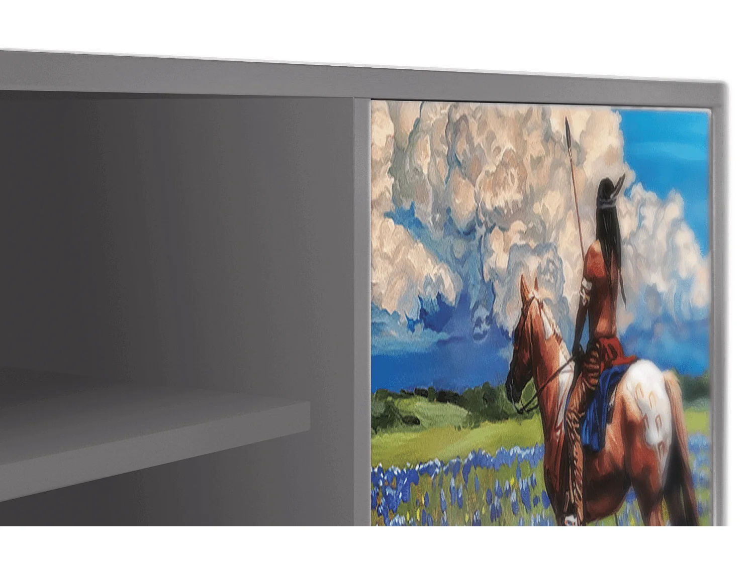 Meuble TV - 170х69х48 cm - T2 - Thunderheads by Dean, Gris