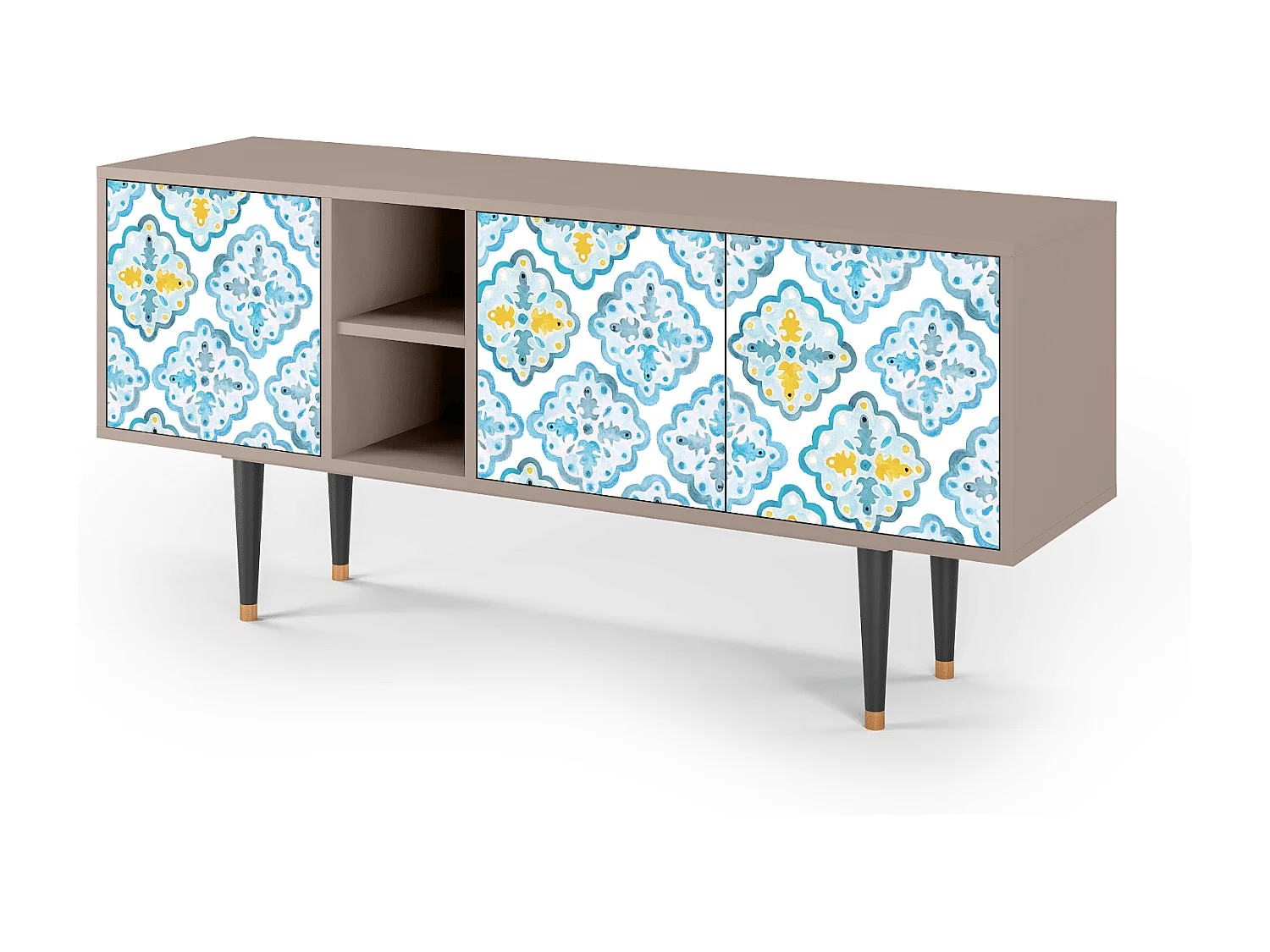 TV-meubel - 150х69х41 cm - T5 - Portugese tiles, Latte