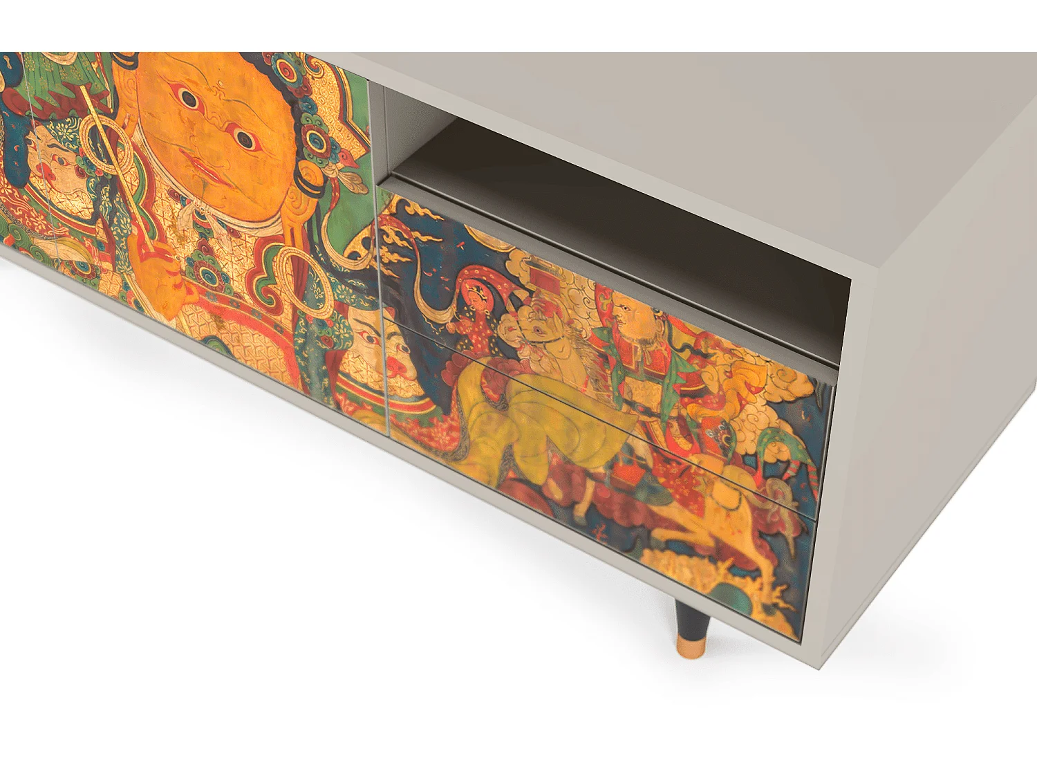 Meuble TV - 125х56х41 cm - T7 - God by Vaisravana , Sable