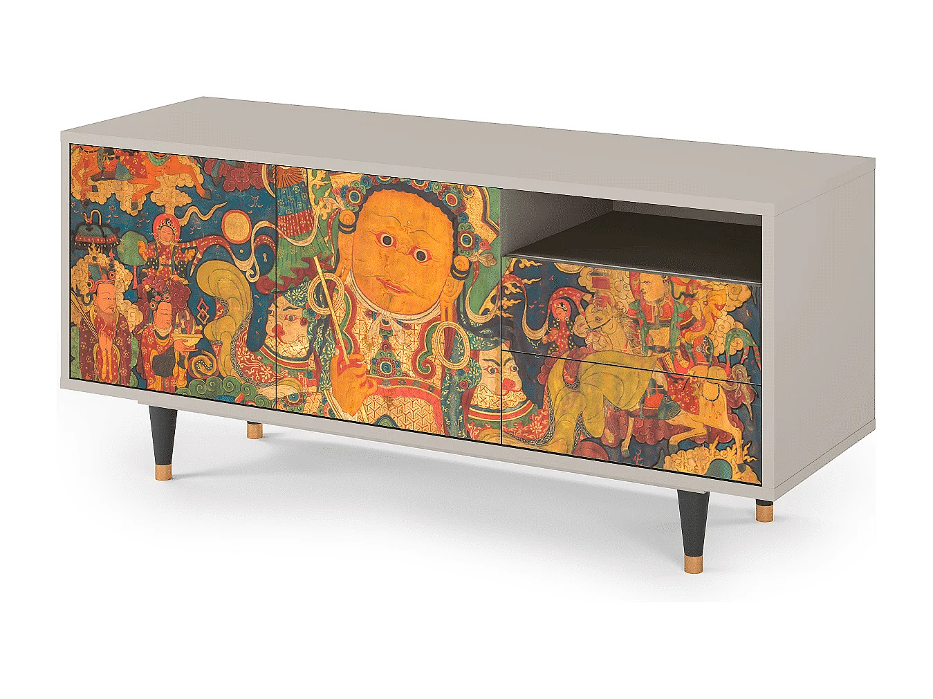 Meuble TV - 125х56х41 cm - T7 - God by Vaisravana , Sable