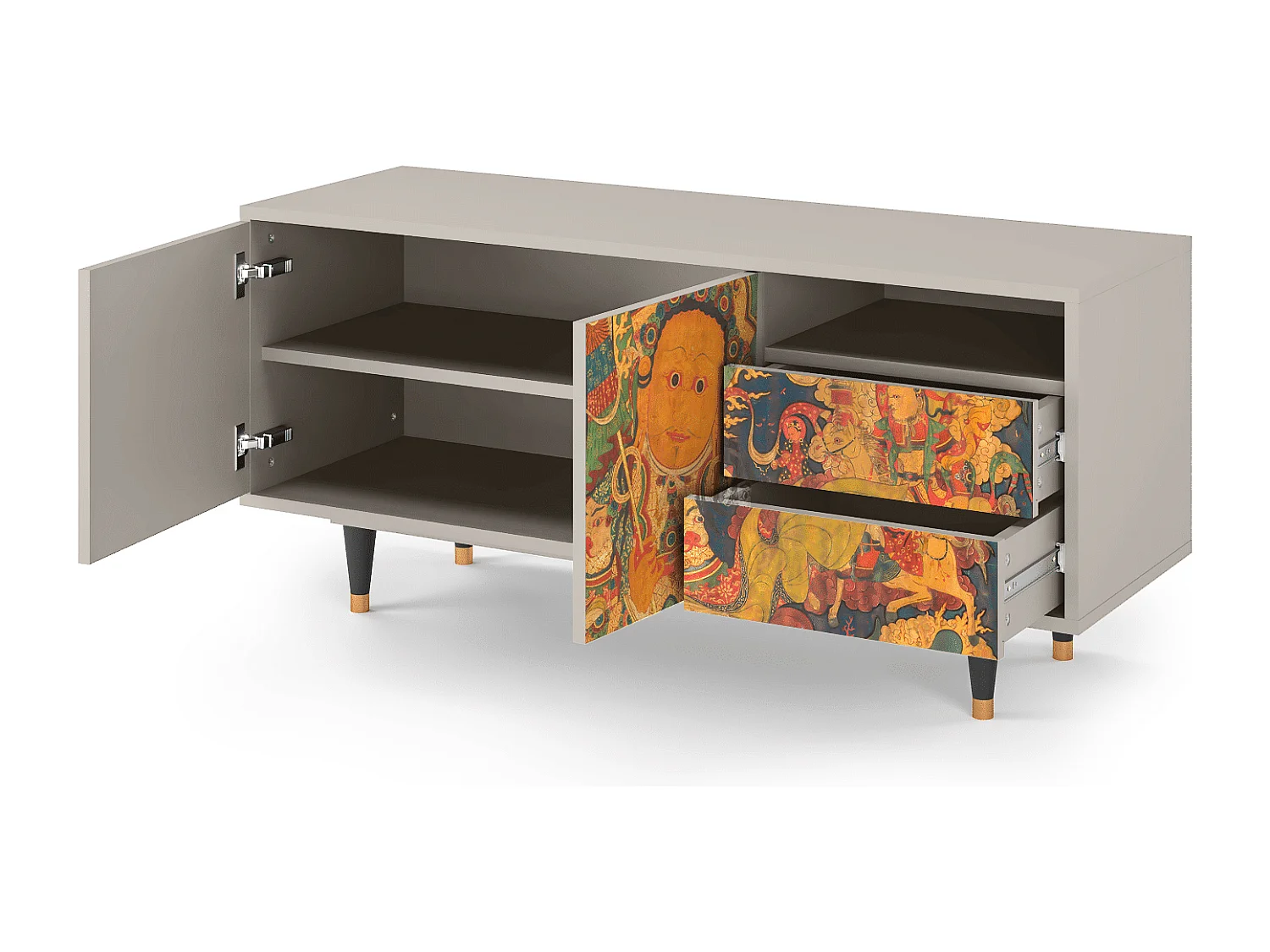 Meuble TV - 125х56х41 cm - T7 - God by Vaisravana , Sable