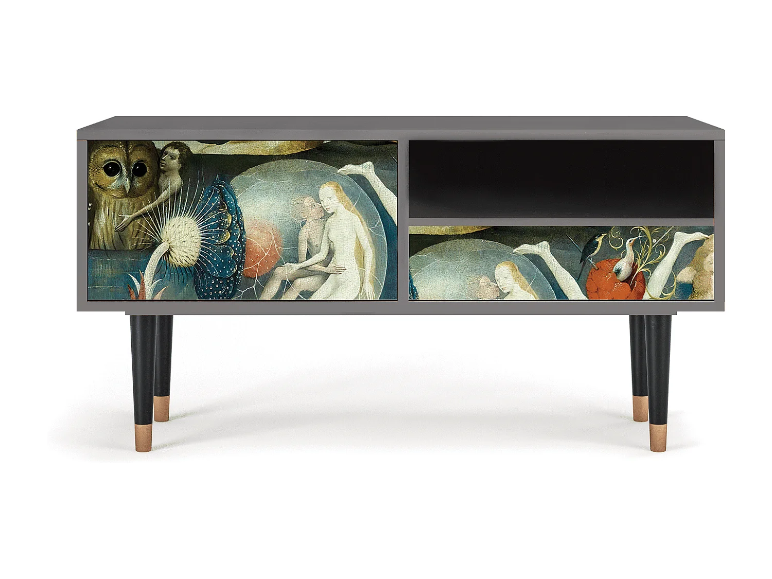 Szafka RTV - 115х59х48 cm - T3 - The Garden Of by Bosch, Szary