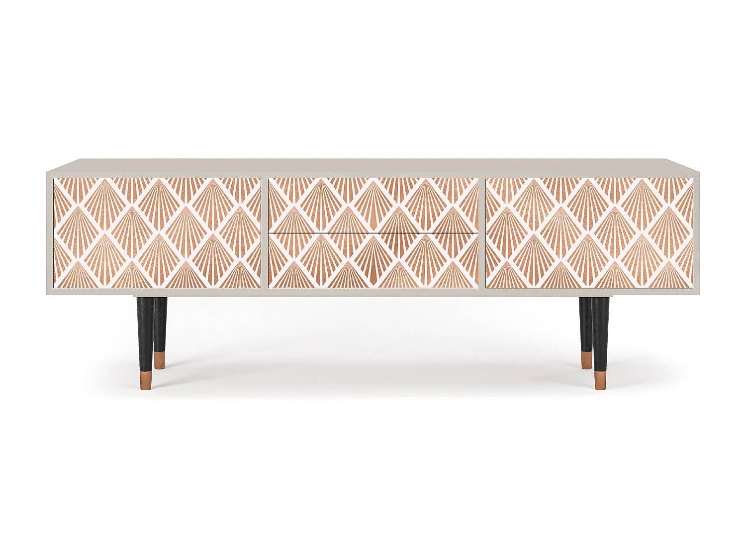 Meuble TV - 170х59х48 cm - T4 - Pastel Sunrise, Sable