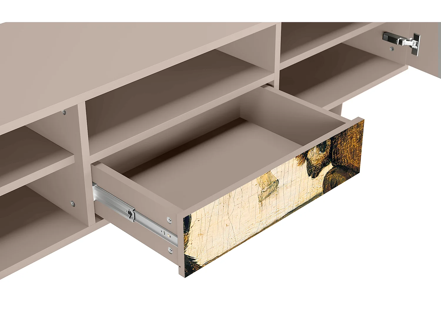 Meuble TV - 170х59х41 cm - T6 - Two Monkeys, Latte