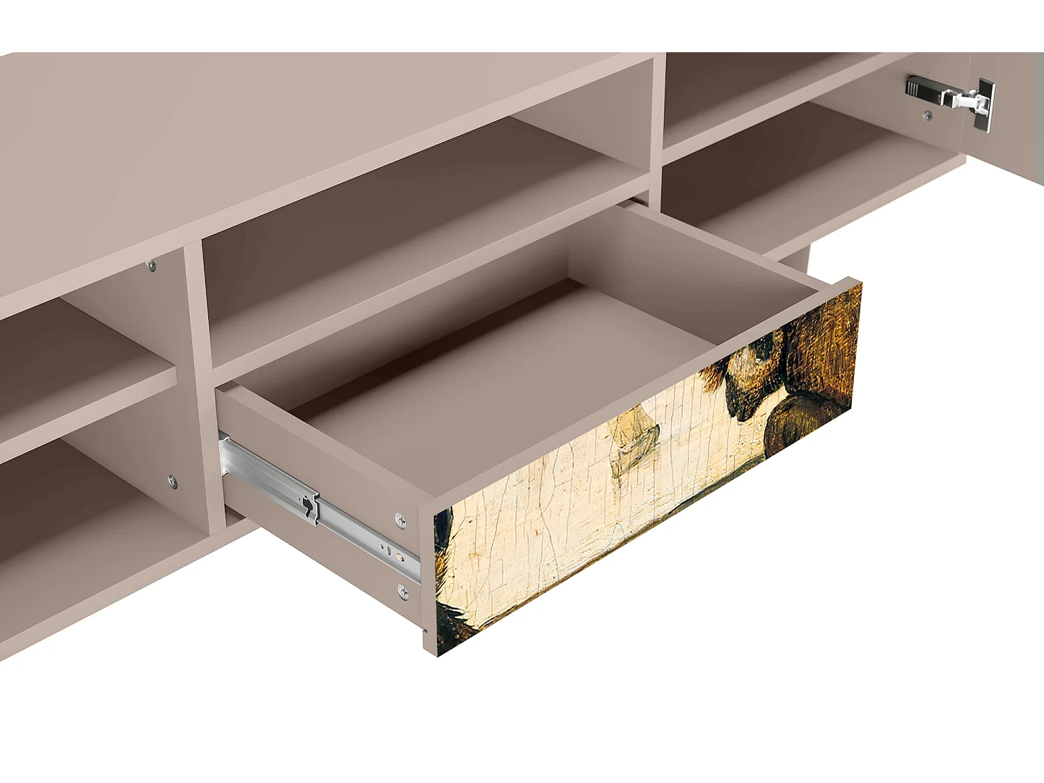 Meuble TV - 170х59х41 cm - T6 - Two Monkeys, Latte