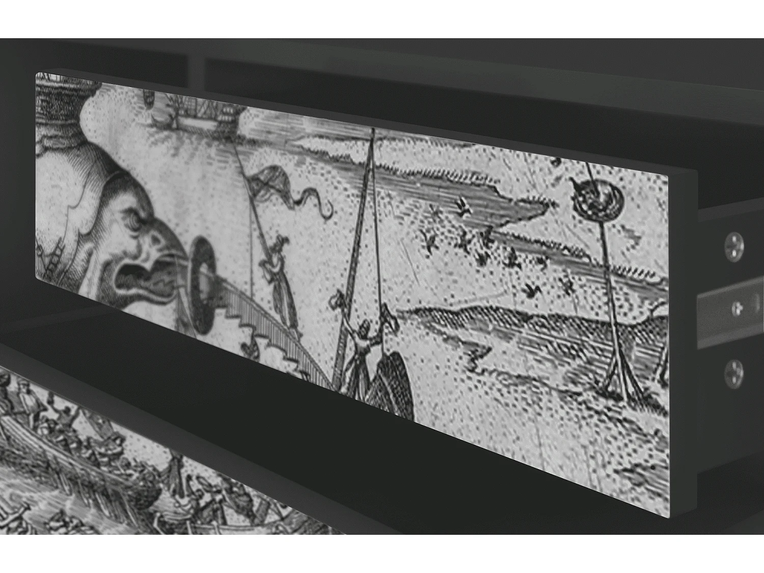 TV-meubel - 170х59х48 cm - T4 - The Temptation, Antraciet