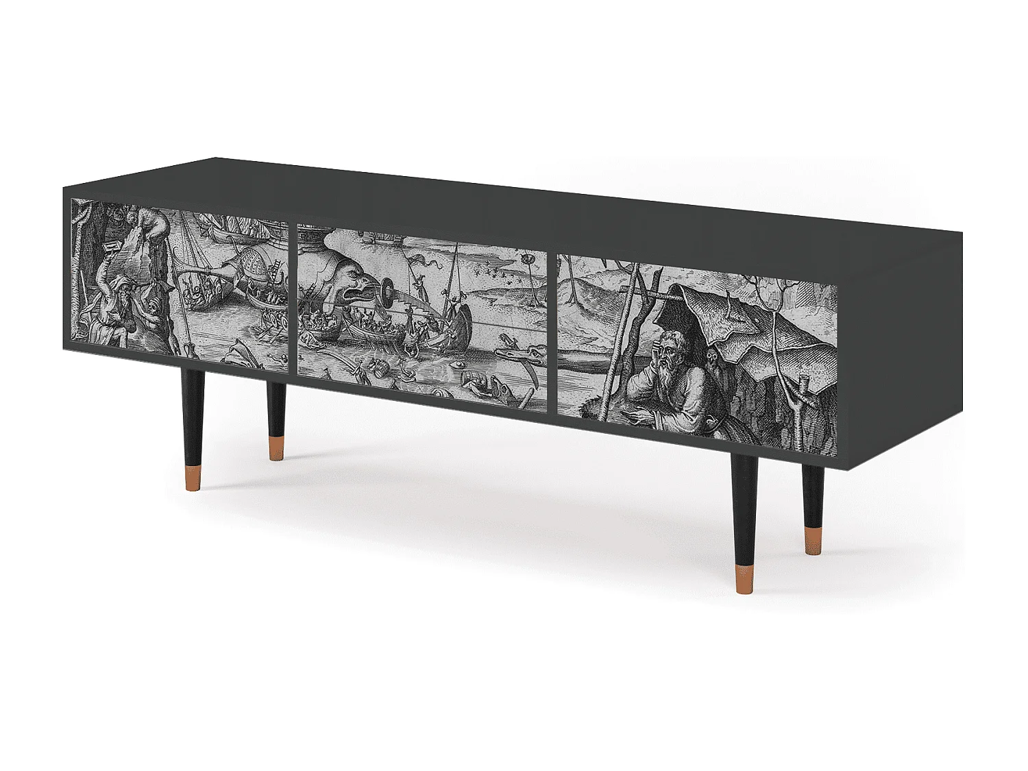 Meuble TV - 170х59х48 cm - T4 - The Temptation, Anthracite