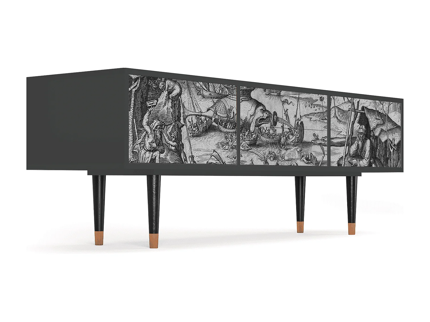 Meuble TV - 170х59х48 cm - T4 - The Temptation, Anthracite