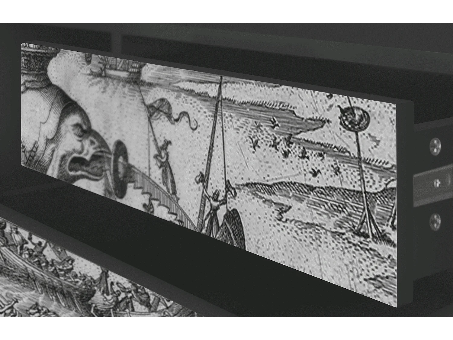 Meuble TV - 170х59х48 cm - T4 - The Temptation, Anthracite