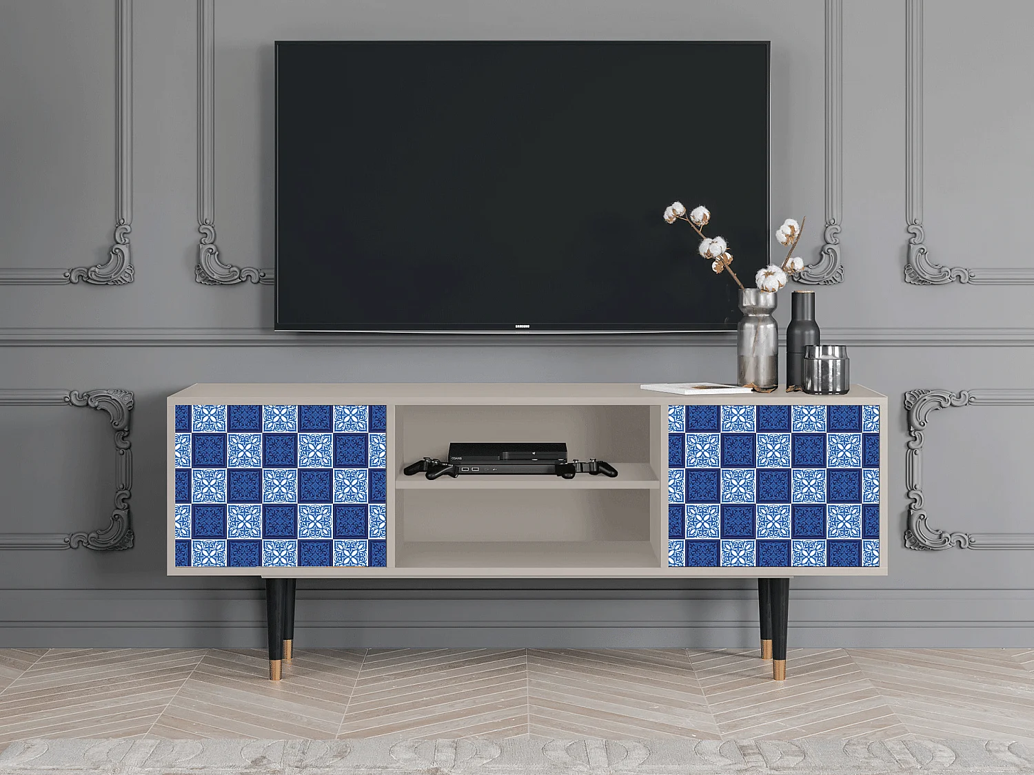 TV-Möbel - 170х69х48 cm - T2 - Light Path, Sand