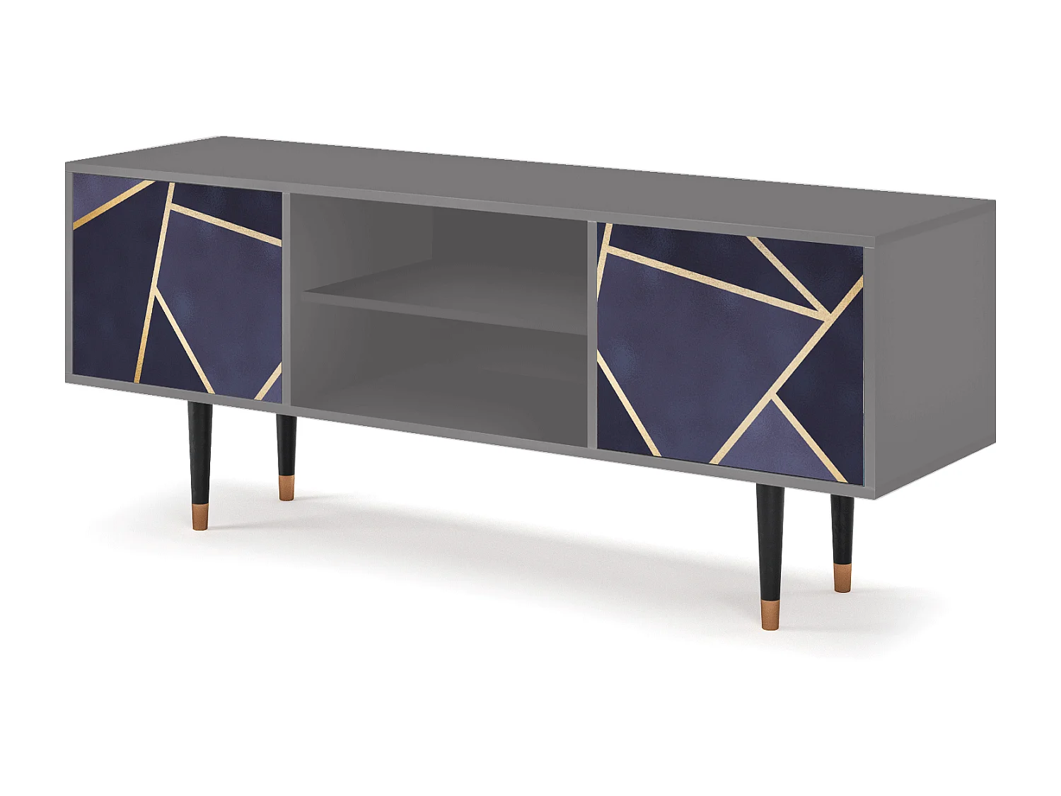 TV-meubel - 170х69х48 cm - T2 - The Amethyst, Grijs