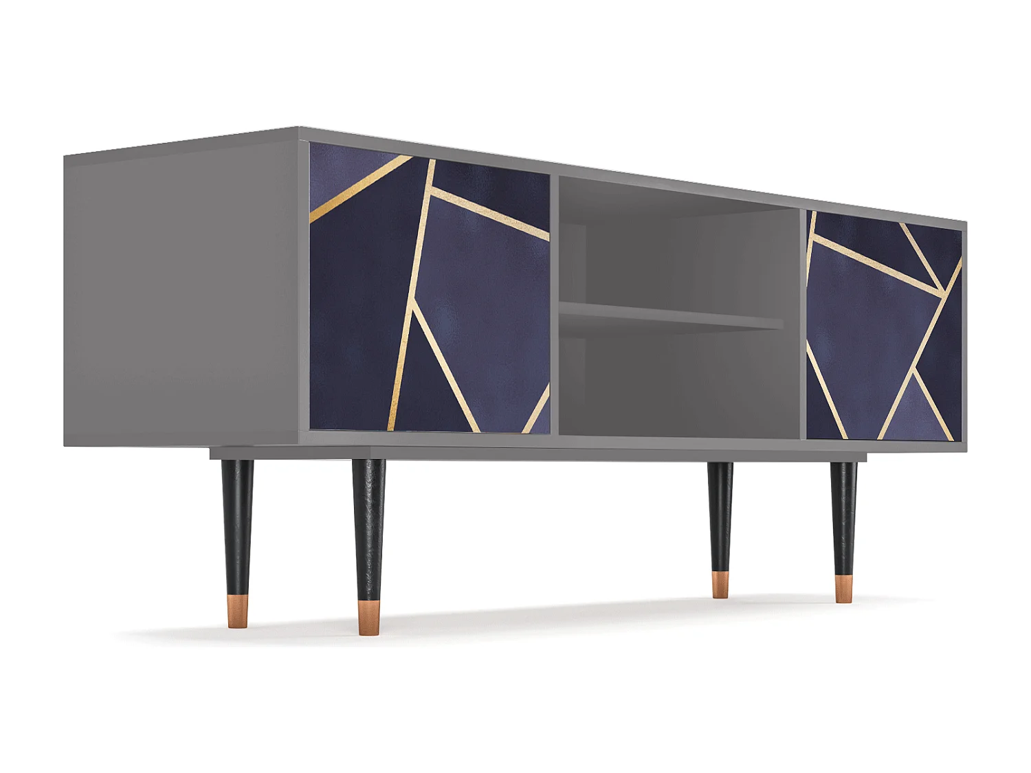 TV-meubel - 170х69х48 cm - T2 - The Amethyst, Grijs