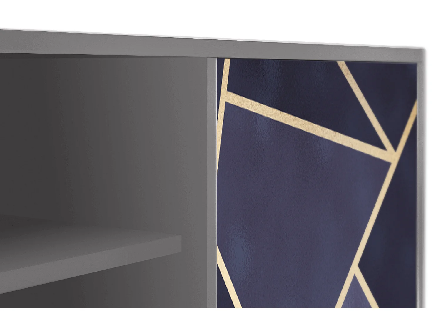 TV-meubel - 170х69х48 cm - T2 - The Amethyst, Grijs