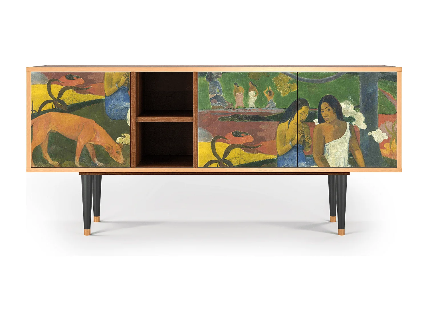 TV-meubel - 150х69х41 cm - T5 - Arearea , Walnoot