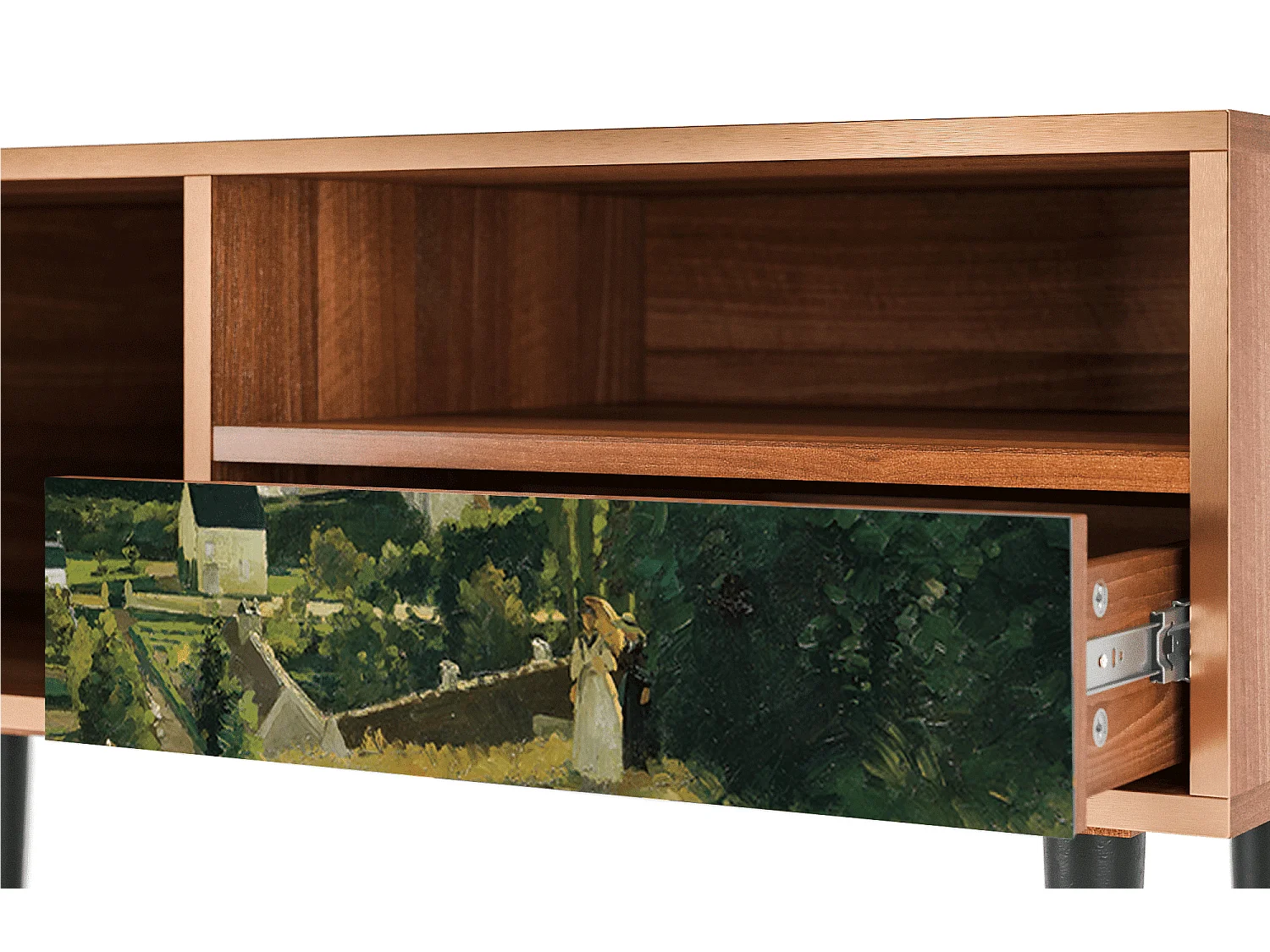 Meuble TV - 115х59х48 cm - T3 - Jalais Hill by Pissarro, Noyer