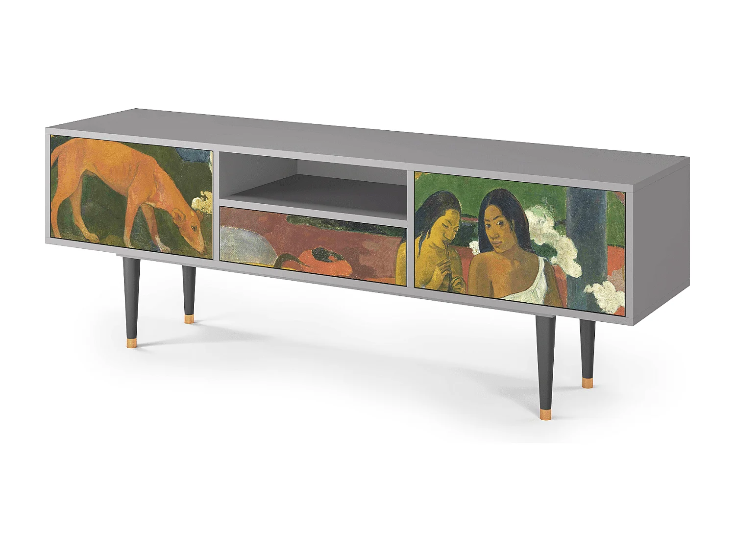 TV-Möbel - 170х59х41 cm - T6 - Arearea , Grau