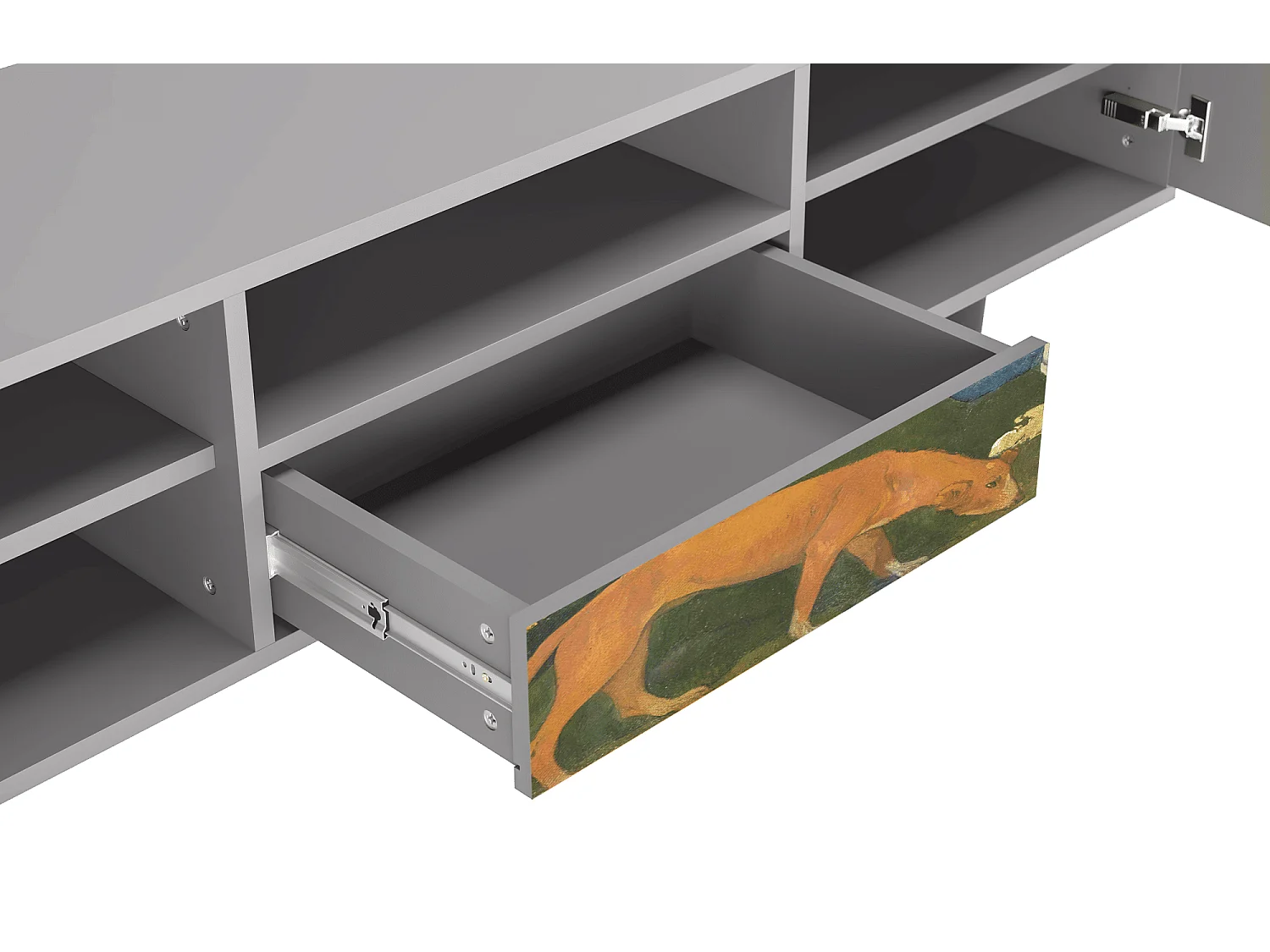 TV-Möbel - 170х59х41 cm - T6 - Arearea , Grau