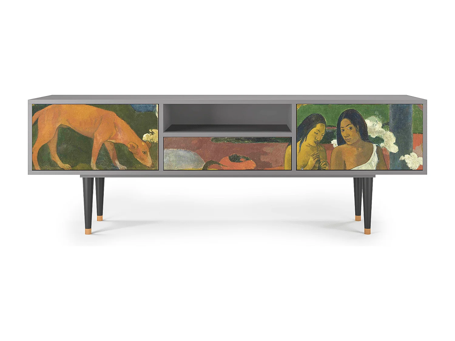 TV-meubel - 170х59х41 cm - T6 - Arearea , Grijs