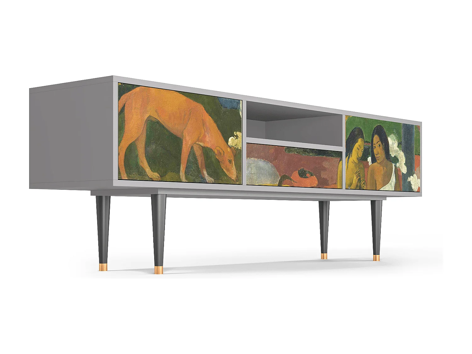 TV-meubel - 170х59х41 cm - T6 - Arearea , Grijs