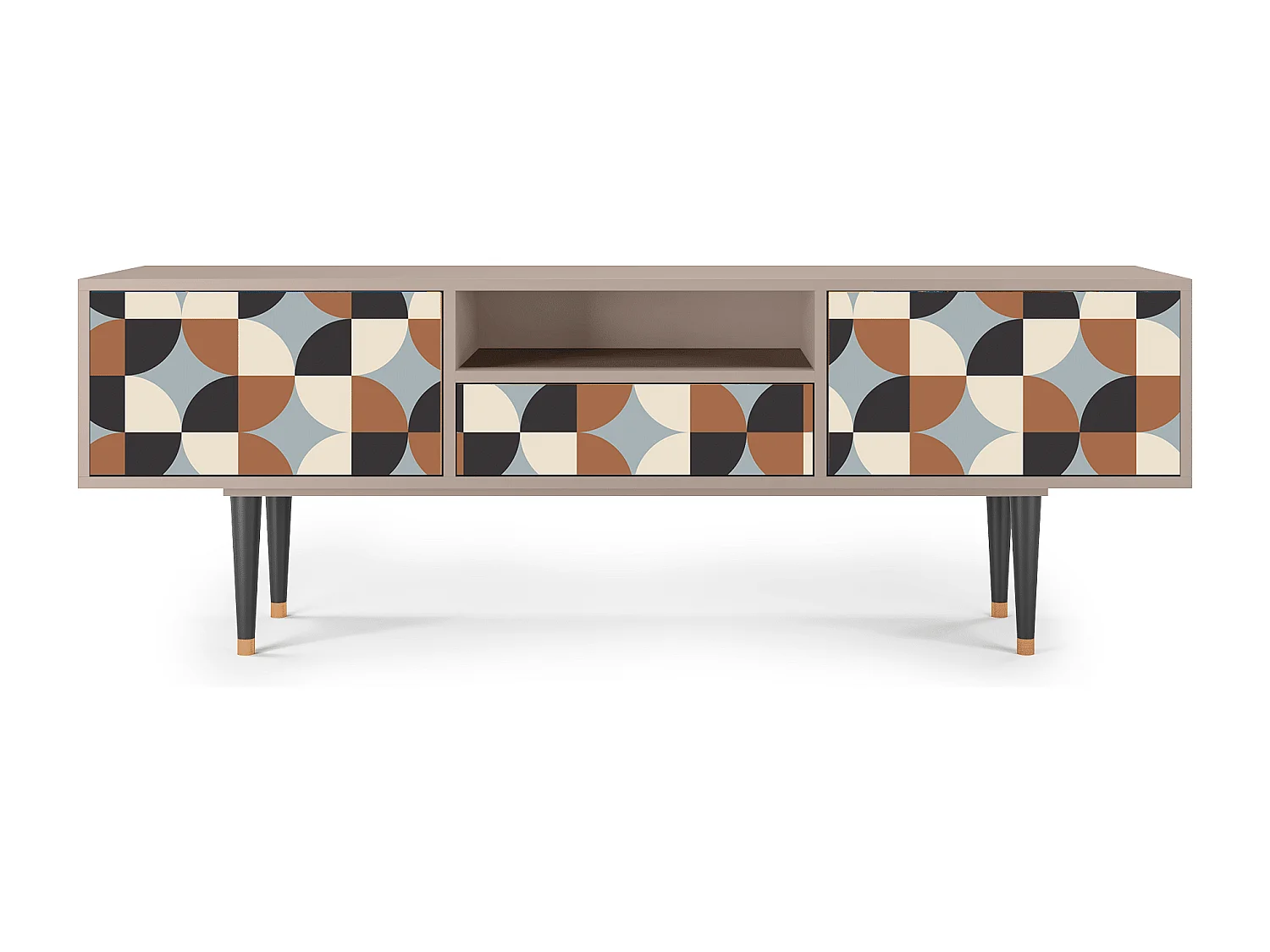 Meuble TV - 170х59х41 cm - T6 - Brown Sensation, Latte