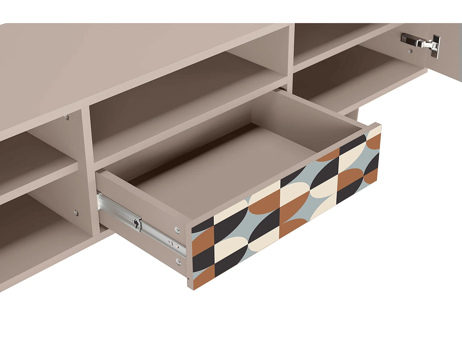 Meuble TV - 170х59х41 cm - T6 - Brown Sensation, Latte