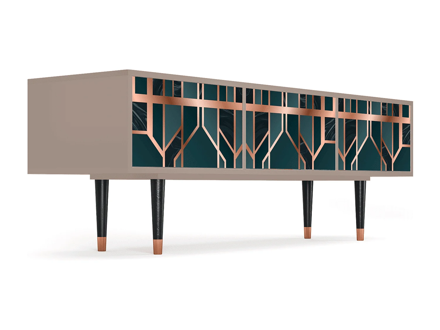 TV-meubel - 170х59х48 cm - T4 - Emerald Metro, Latte