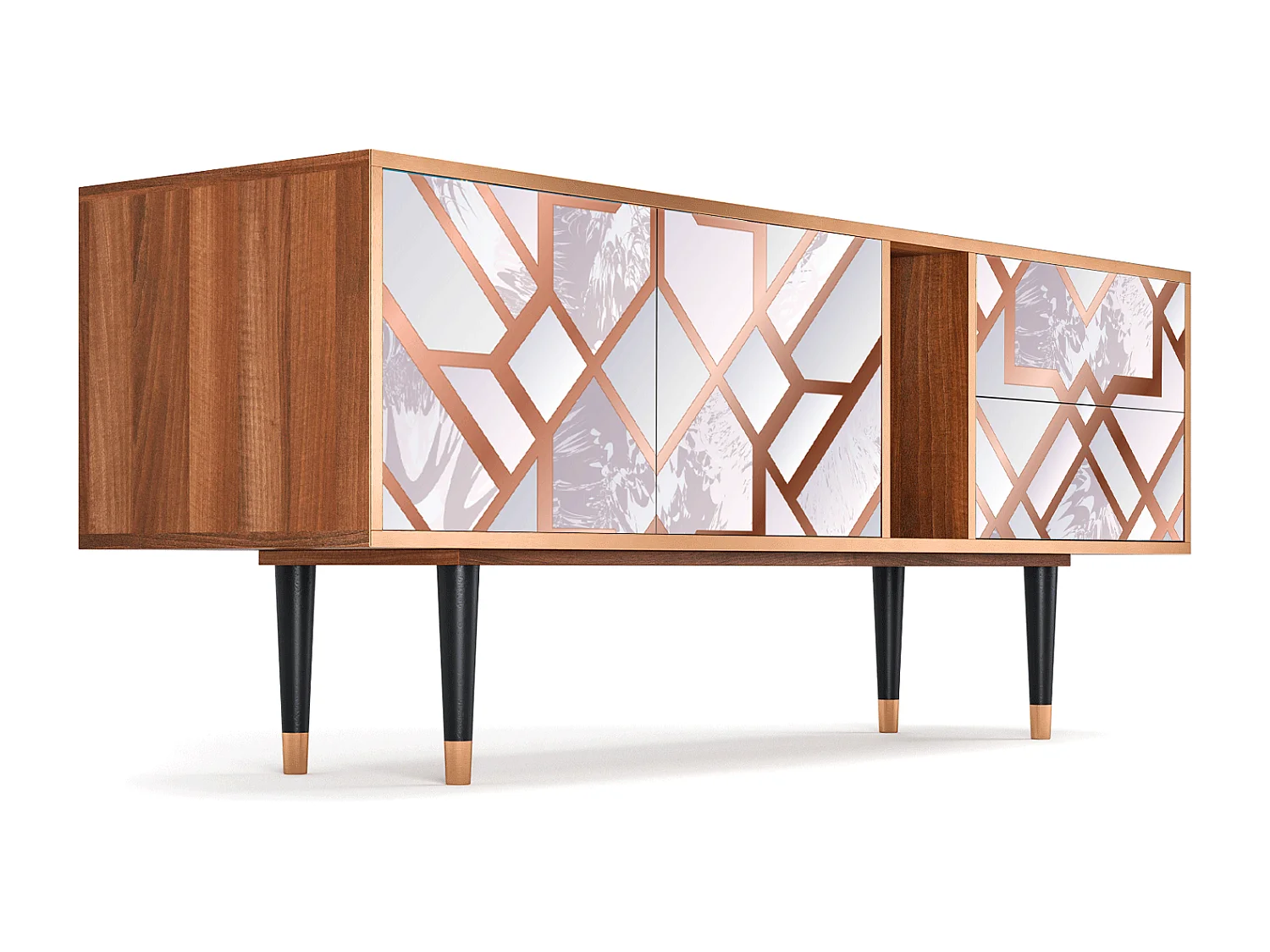 TV-meubel - 170х69х48 cm - T1 - Pastel Fairytale, Walnoot