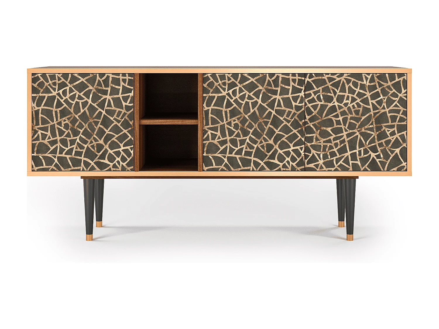 Meuble TV - 150х69х41 cm - T5 - Enlarged Leaf, Noyer