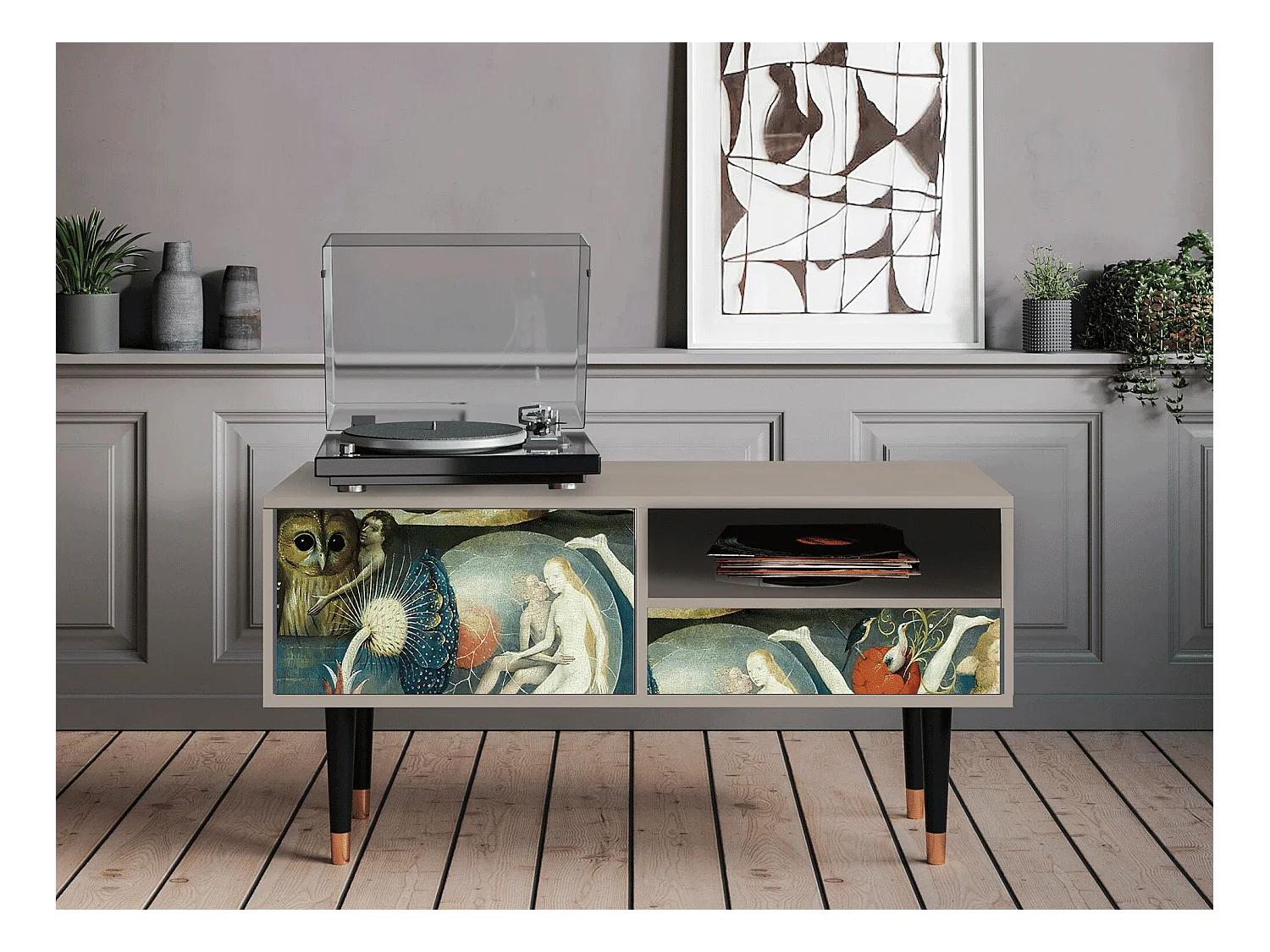 Meuble TV - 115х59х48 cm - T3 - The Garden Of by Bosch, Sable