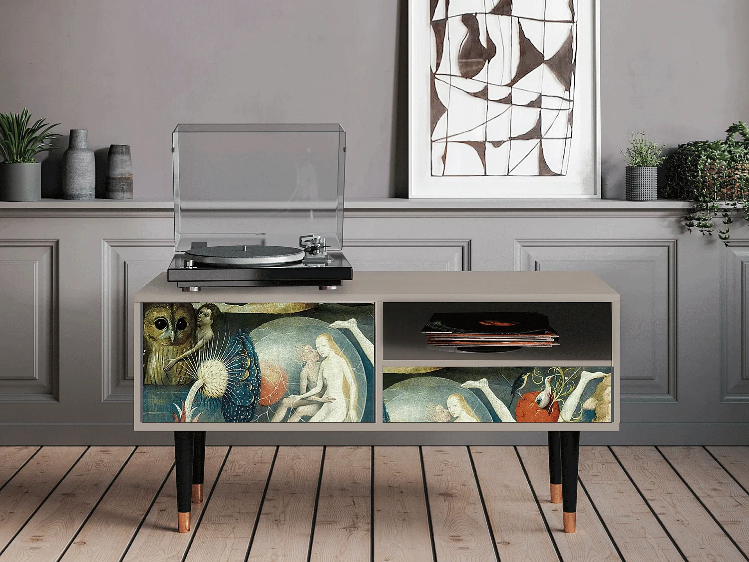 Mobile TV - 115х59х48 cm - T3 - The Garden Of by Bosch, Sabbia