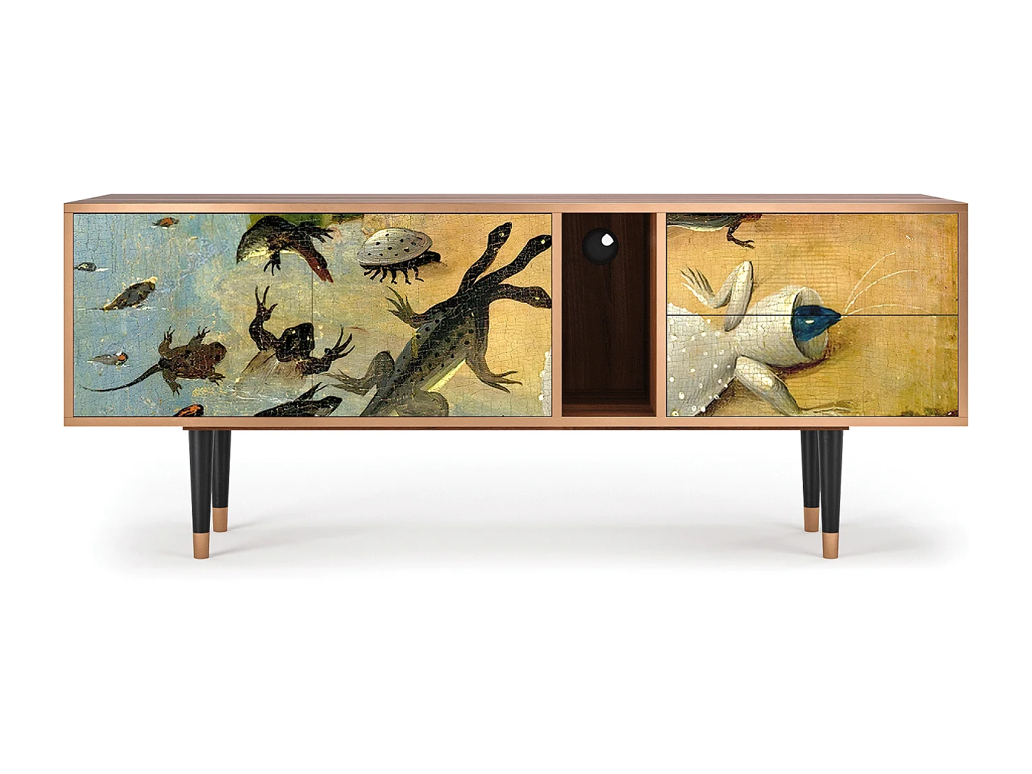 Mueble de TV - 170х69х48 cm - T1 - The Garden by Bosch, Nogueira