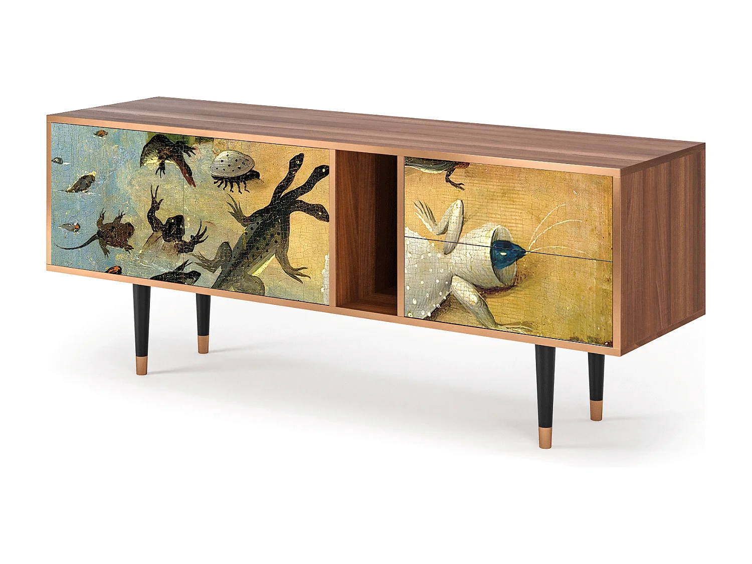 Mueble de TV - 170х69х48 cm - T1 - The Garden by Bosch, Nogueira
