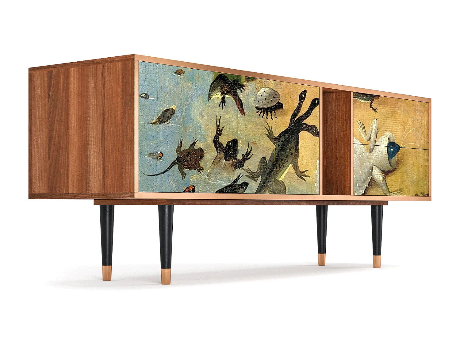 Mueble de TV - 170х69х48 cm - T1 - The Garden by Bosch, Nogueira