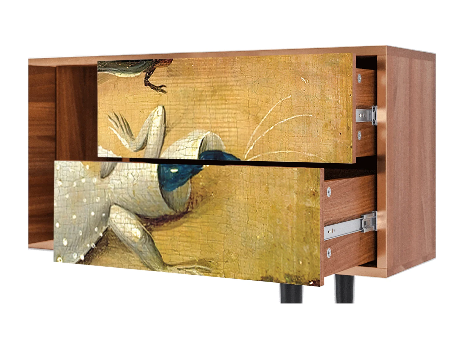 Mobile TV - 170х69х48 cm - T1 - The Garden by Bosch, Noce