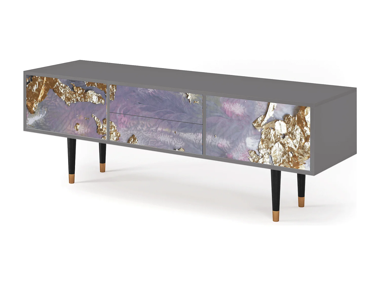 Meuble TV - 170х59х48 cm - T4 - Planet Earth, Gris