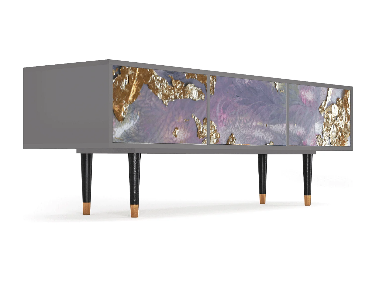 Meuble TV - 170х59х48 cm - T4 - Planet Earth, Gris