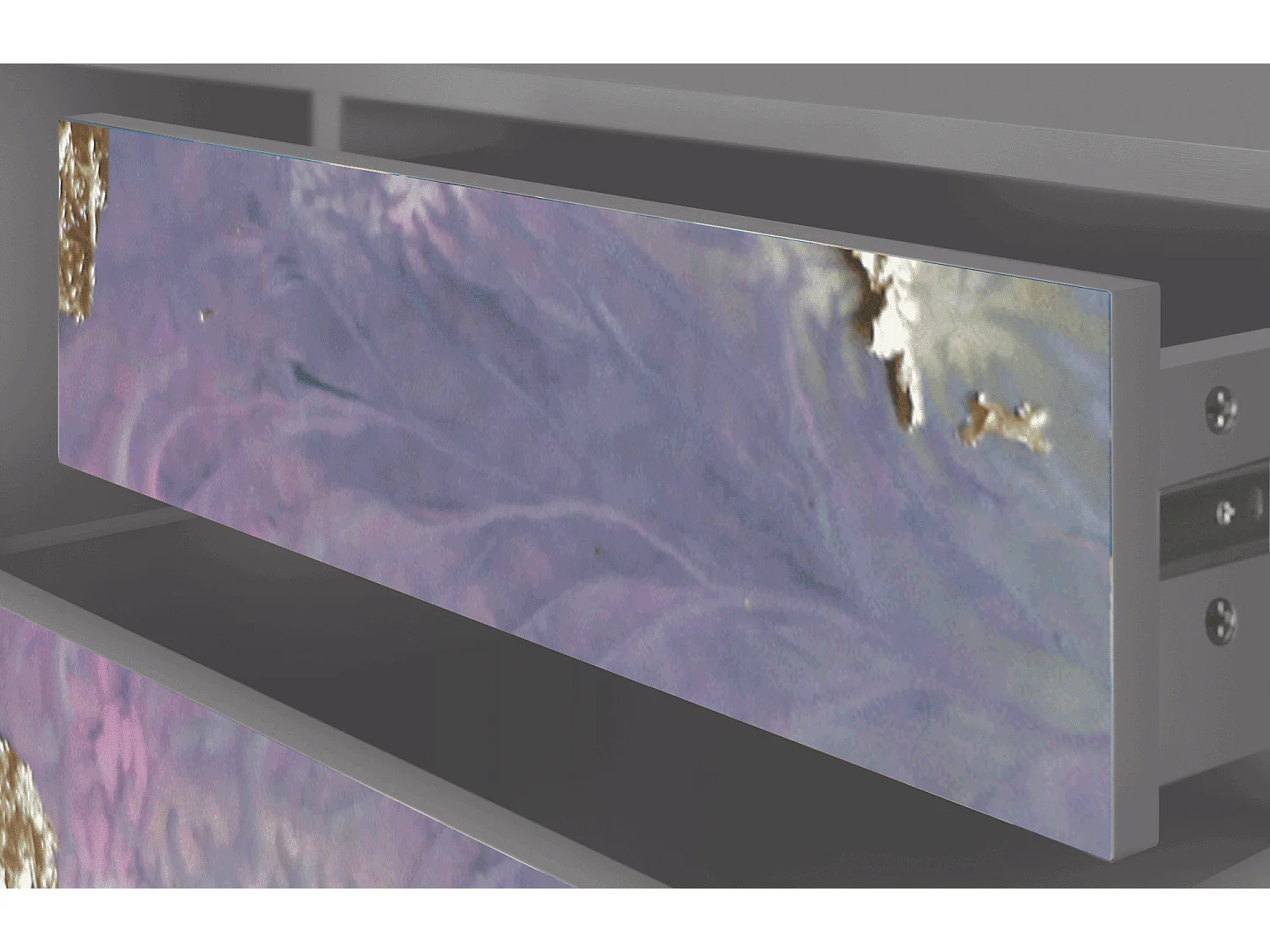 Meuble TV - 170х59х48 cm - T4 - Planet Earth, Gris