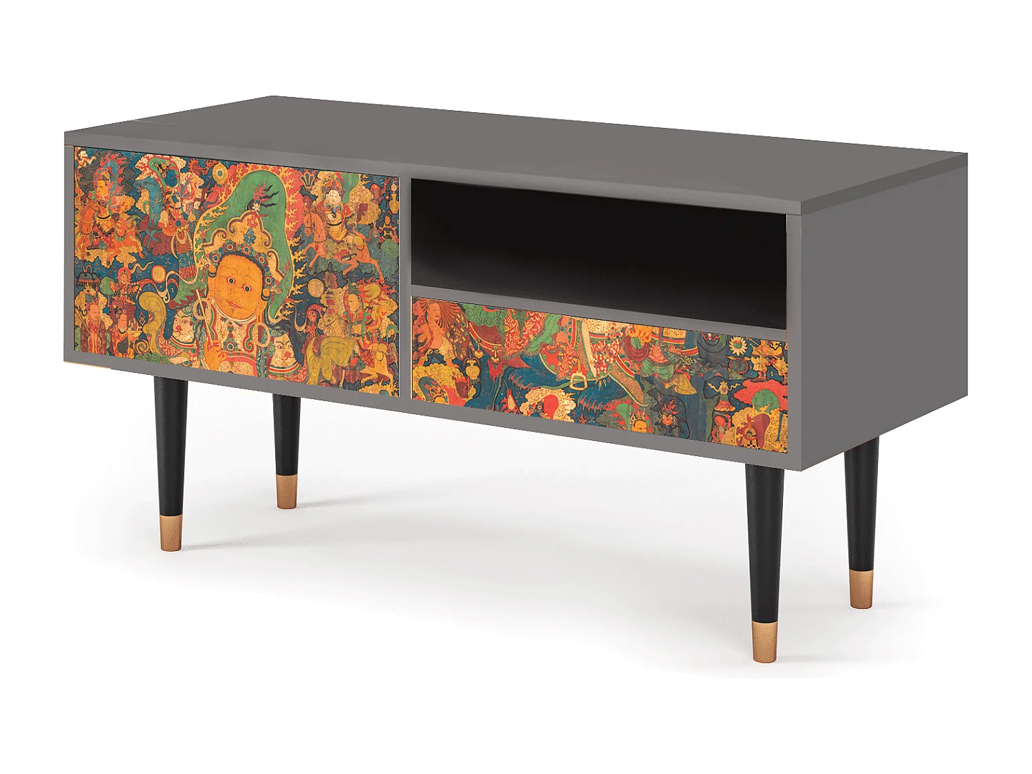 TV-Möbel - 115х59х48 cm - T3 - God by Vaisravana , Grau