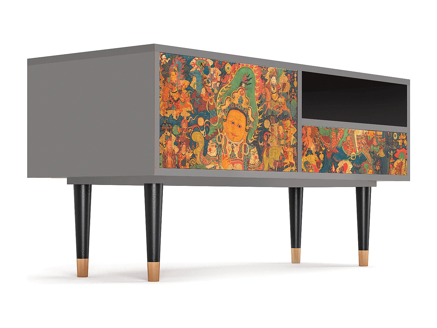 TV-Möbel - 115х59х48 cm - T3 - God by Vaisravana , Grau