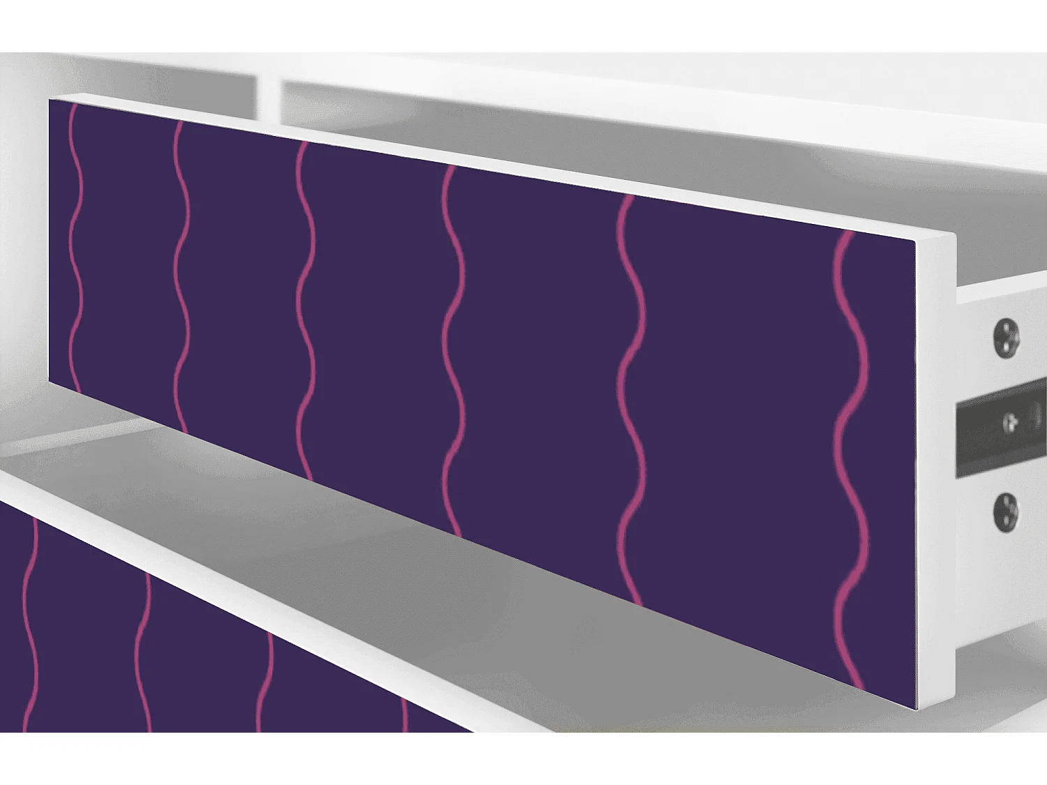 TV-meubel - 170х59х48 cm - T4 - Grape Maccaroni, Wit