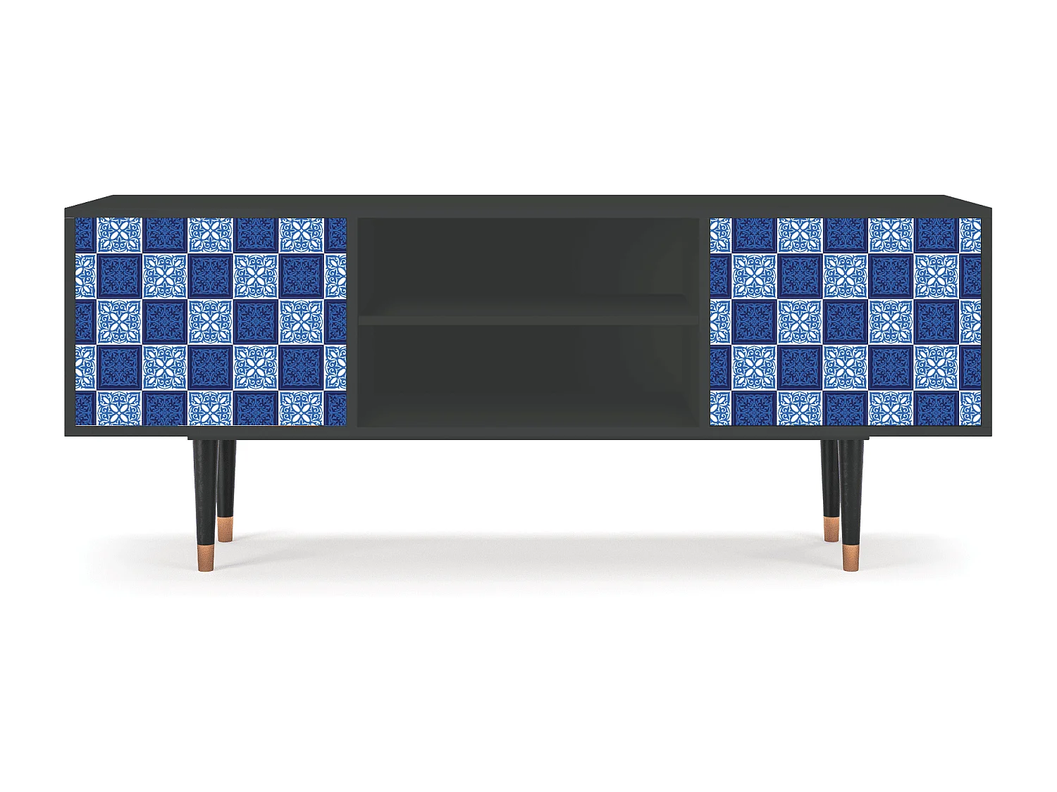 TV-Möbel - 170х69х48 cm - T2 - Light Path, Anthrazit