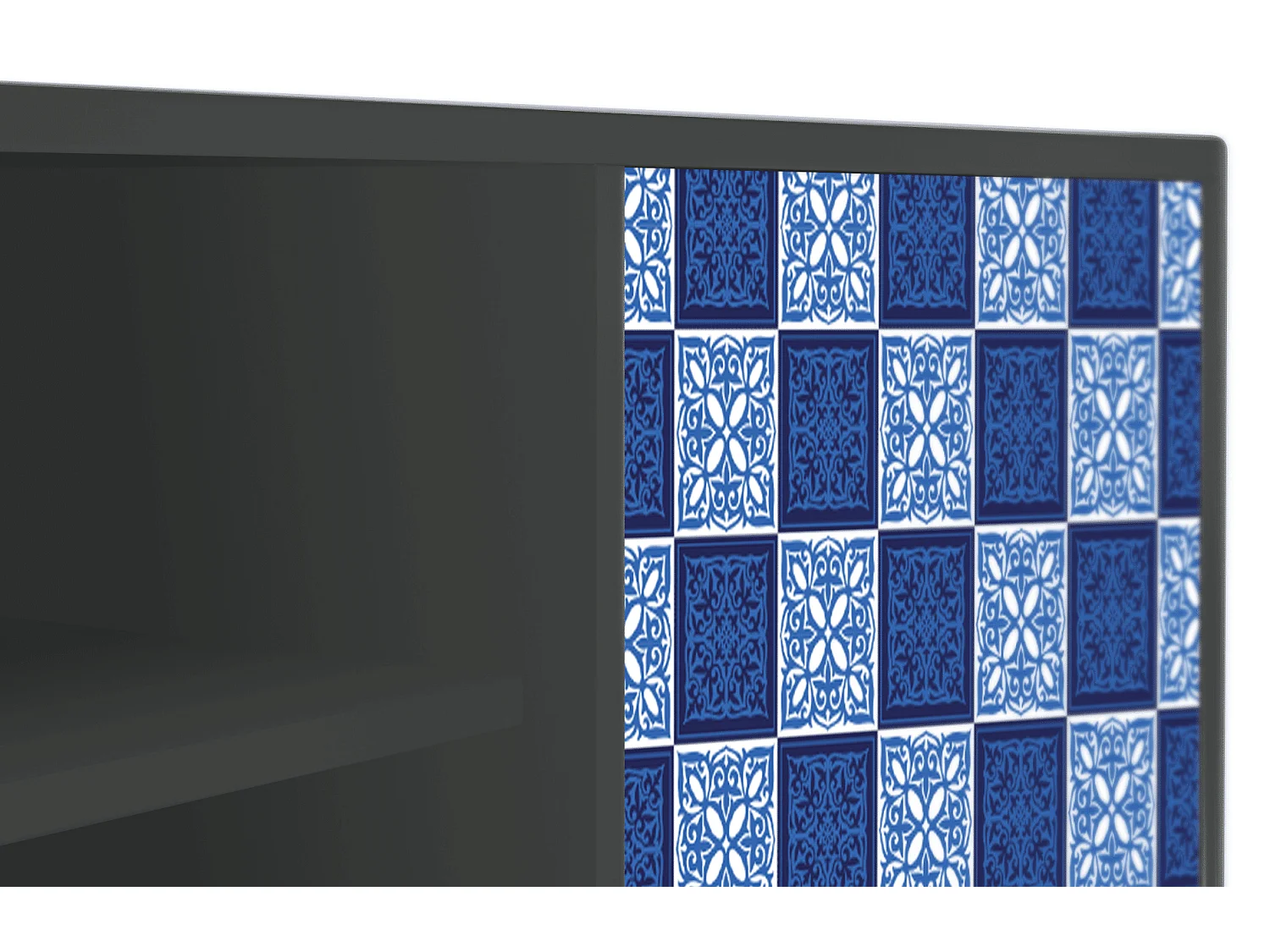 TV-Möbel - 170х69х48 cm - T2 - Light Path, Anthrazit